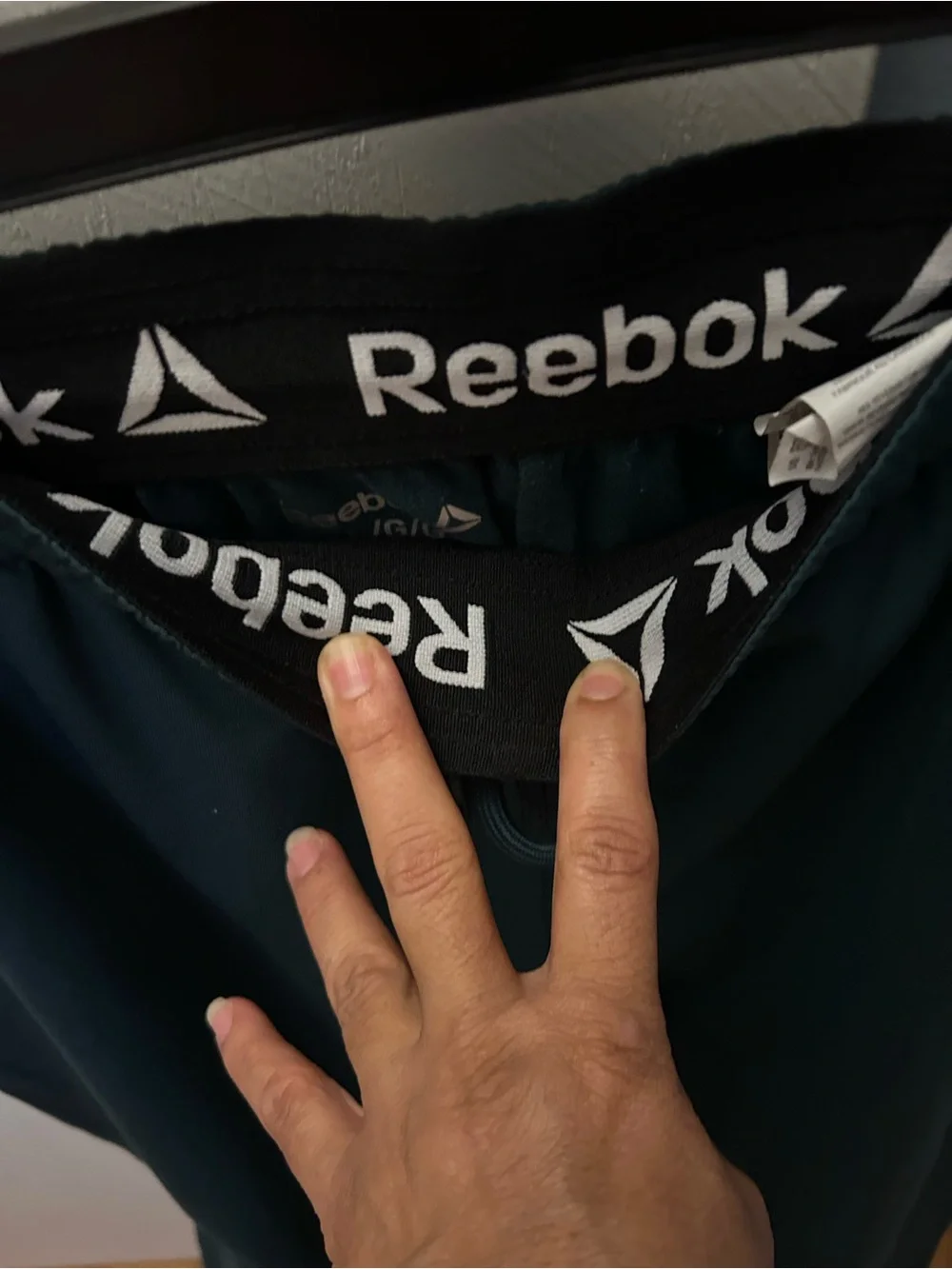 Reebok Men's Teal Green Jogger Pants